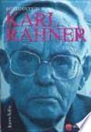 libro Introducción A Karl Rahner